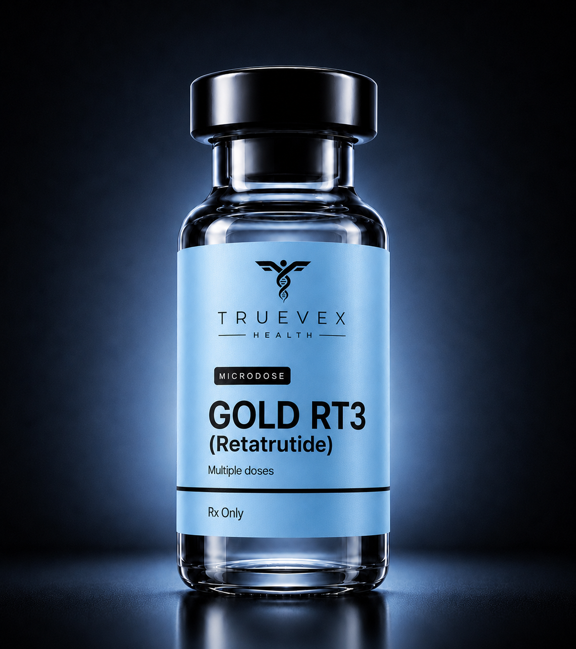 GOLD RT3 (Retatrutide) vial
